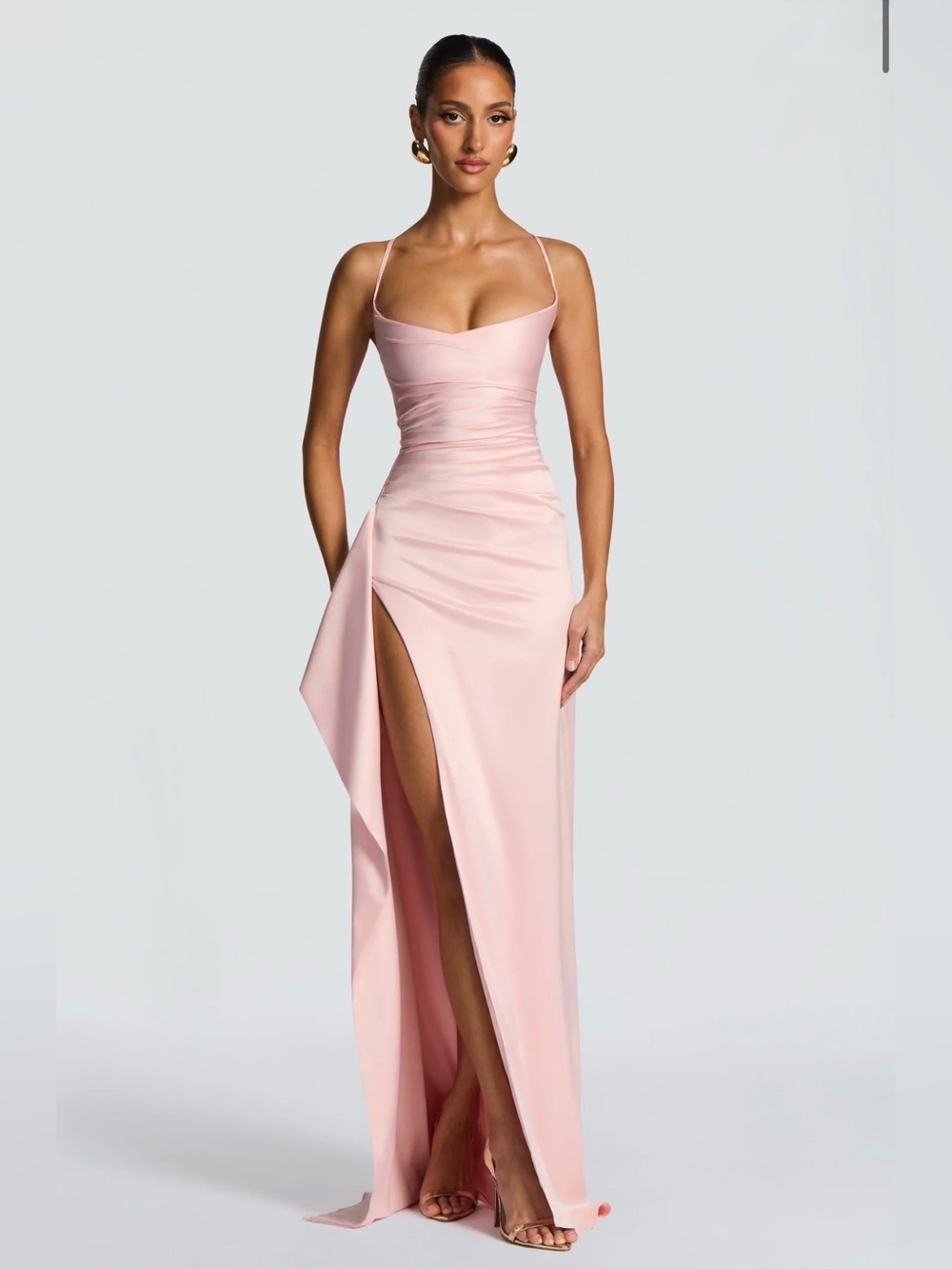 HELEN MAXI DRESS - BLUSH